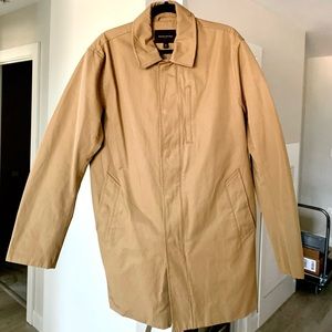 Men Banana Republic Tan Trench Coat